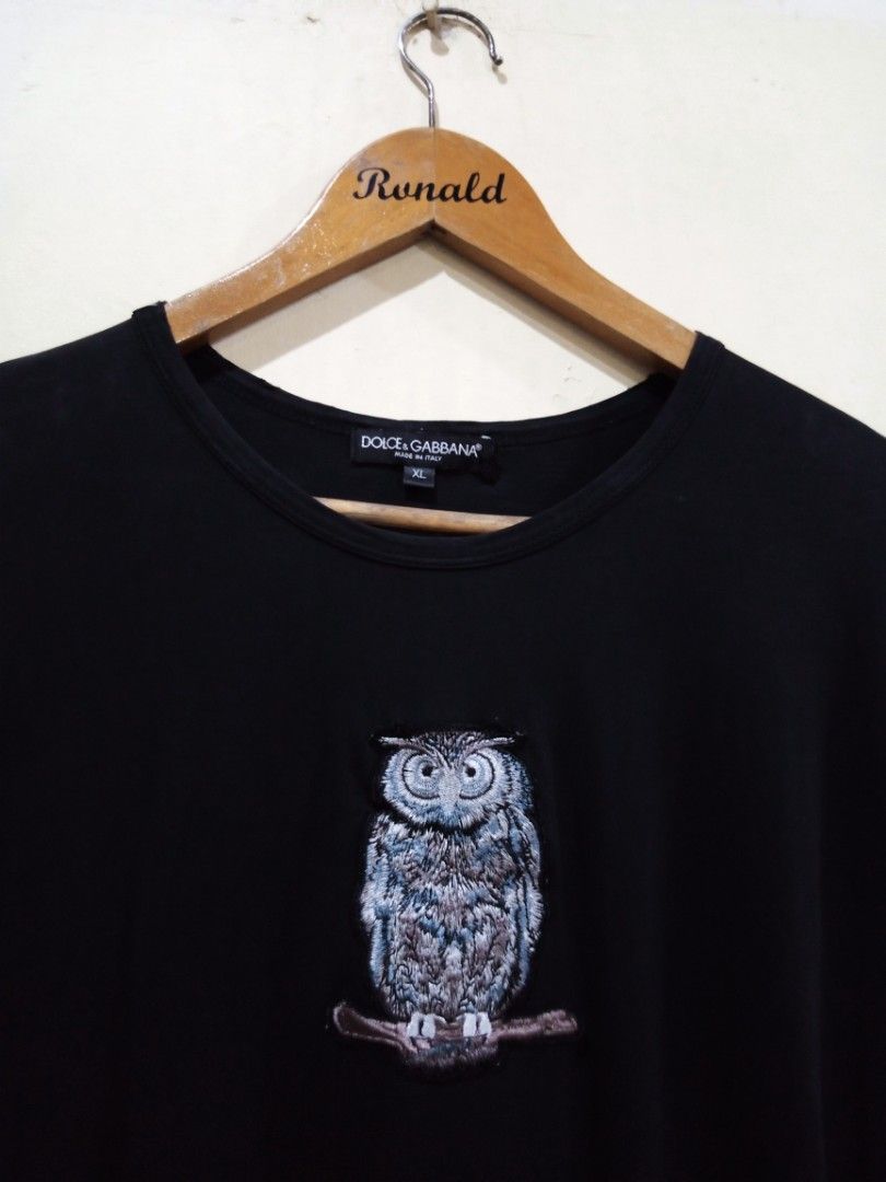 Dolce and hot sale gabbana owl shirt