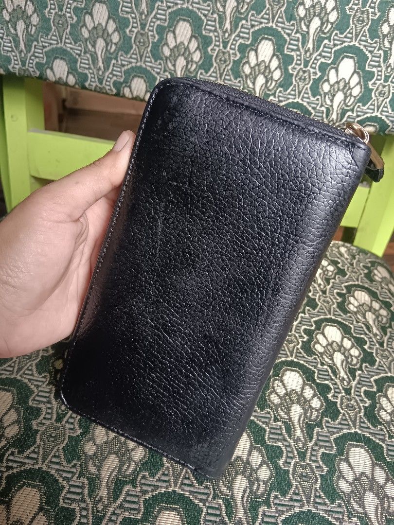 Emporio Armani Black Leather Wallet