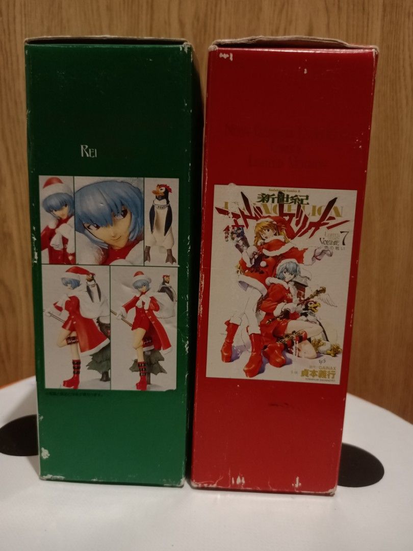 Evangelion Figures (Category: Figurines & Statues) located in Pasig City. Submitted by unicornsanddinosaurs (Listing ID 1257173196, Image 2). Description: Last price posted Damaged Box Sold as set Gcash / cash on pick up For areas serviceable by Grab Lalamove or Angkas only No shopee check out Thank you.