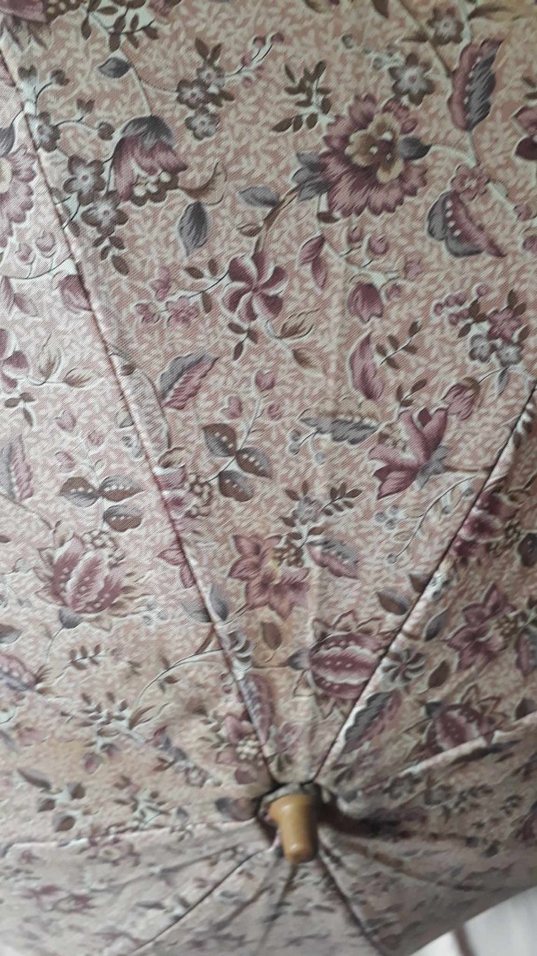 Fabric Floral Foldable Umbrella Made in Japan, Hobbies & Toys, Travel