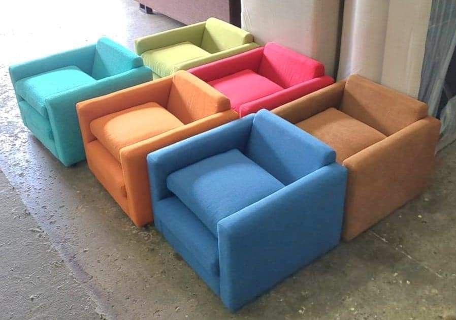 Fabric Mini Sofa, Furniture & Home Living, Furniture, Sofas on Carousell