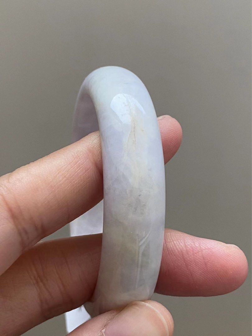 Lavender jade bangle grade outlet a