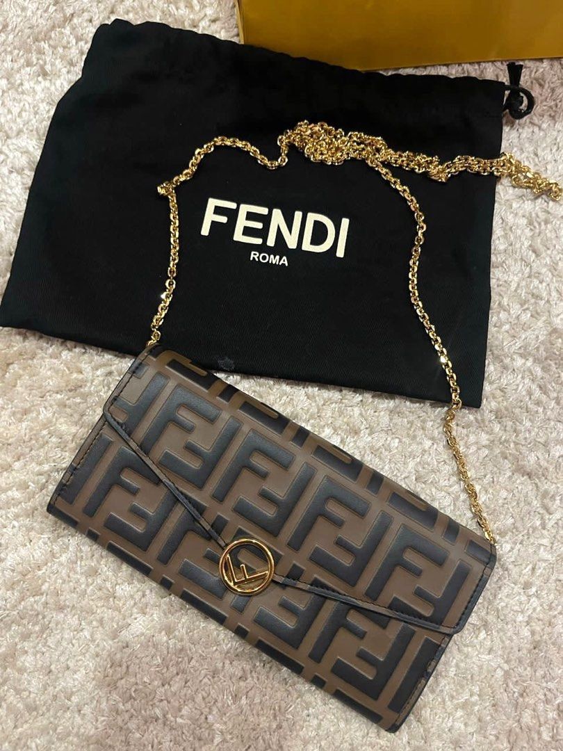 Fendi continental clearance with chain review