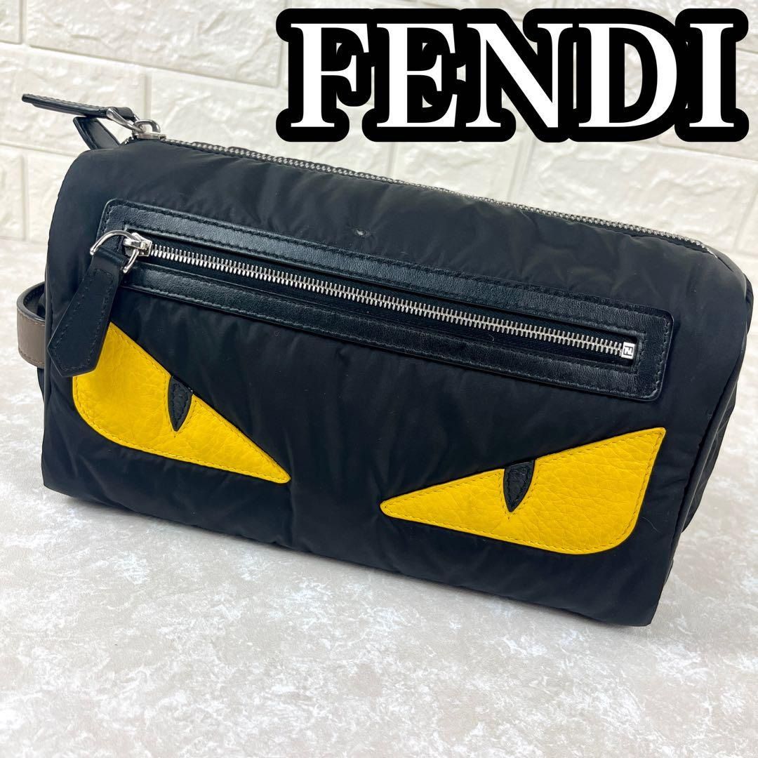 Fendi Men Pouch Clutch, Luxury, Bags & Wallets on Carousell