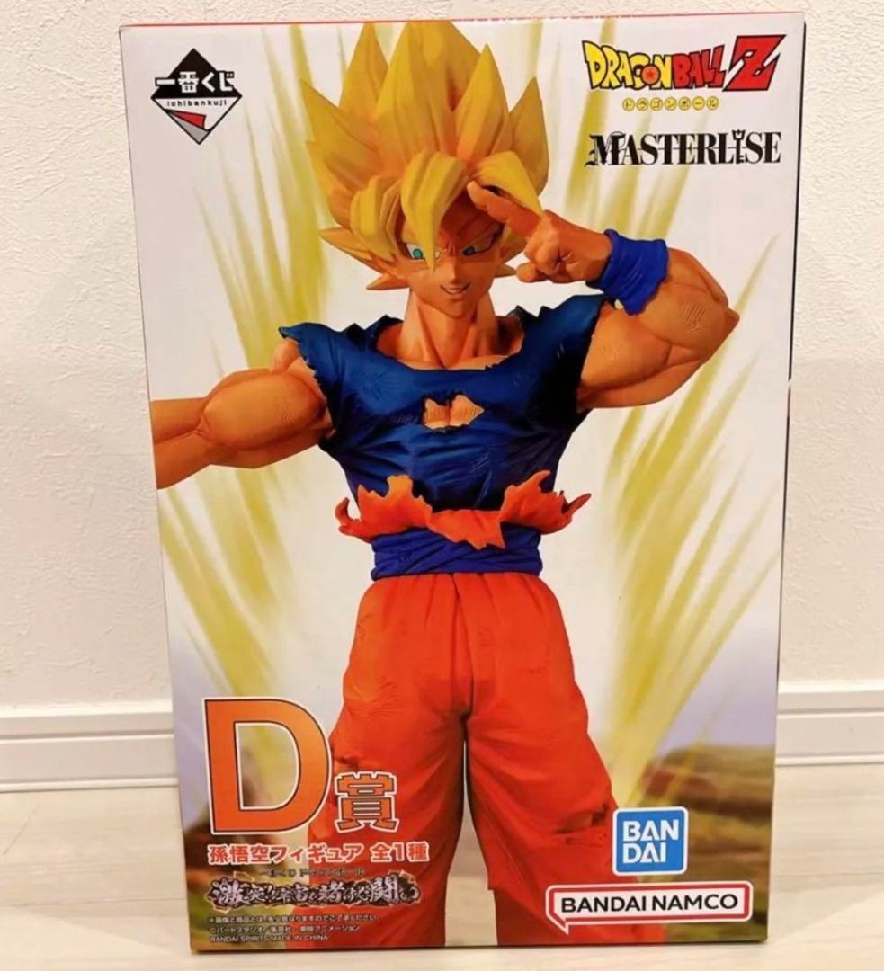 龍珠figure 一番賞 D賞 孫悟空 全新 日版 金證, 興趣及遊戲, 玩具 & 遊戲類 - Carousell