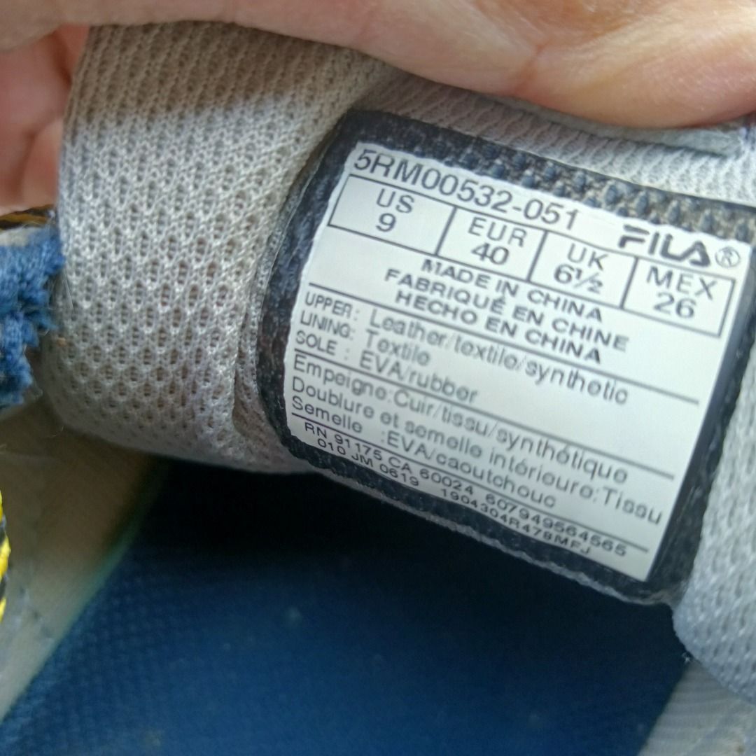 Fila rn 91175 on sale ca 60024