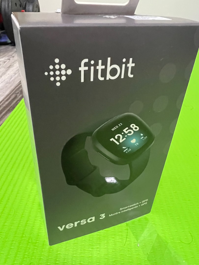 Fitbit versa 3 original full set, Mobile Phones & Gadgets, Wearables ...