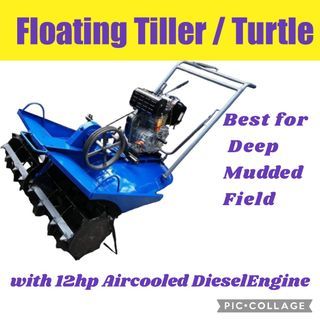 Floating Tiller / Turtle Handtractor