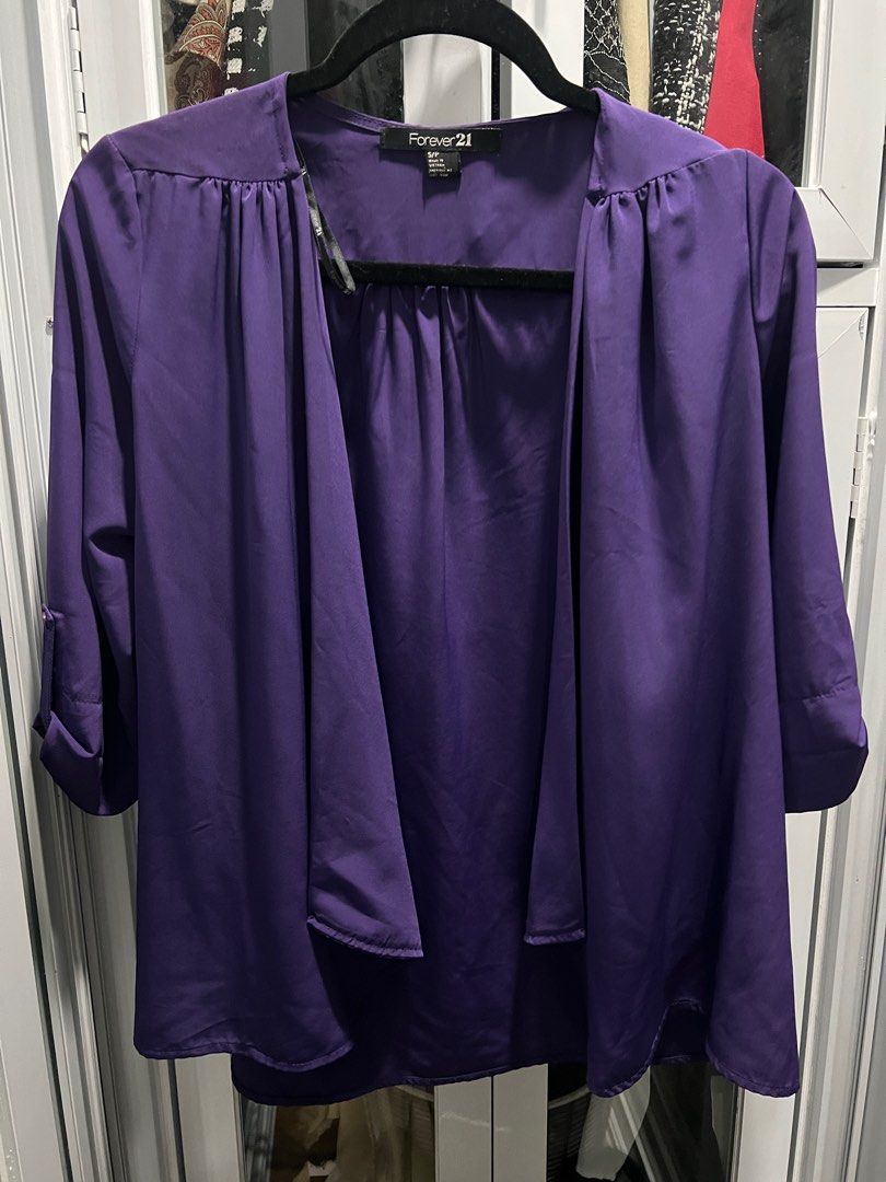 Forever 21 Purple Blazer size Small