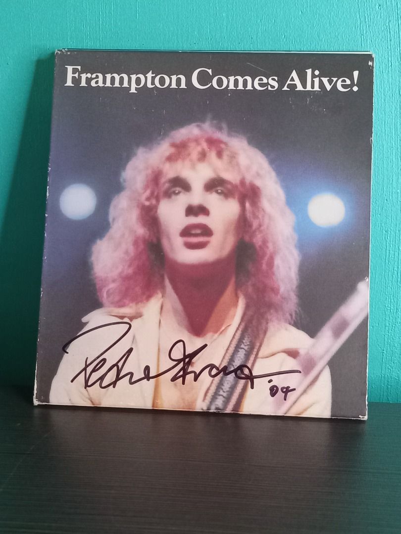 Frampton Comes Alive! Deluxe Edition Peter Frampton CD with signed autograph (2 Disc), Hobbies
