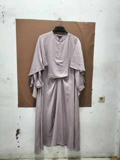Gamis set ayuka winda M soft lavender