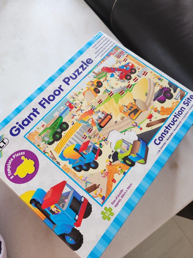Galt giant floor sales puzzle construction site