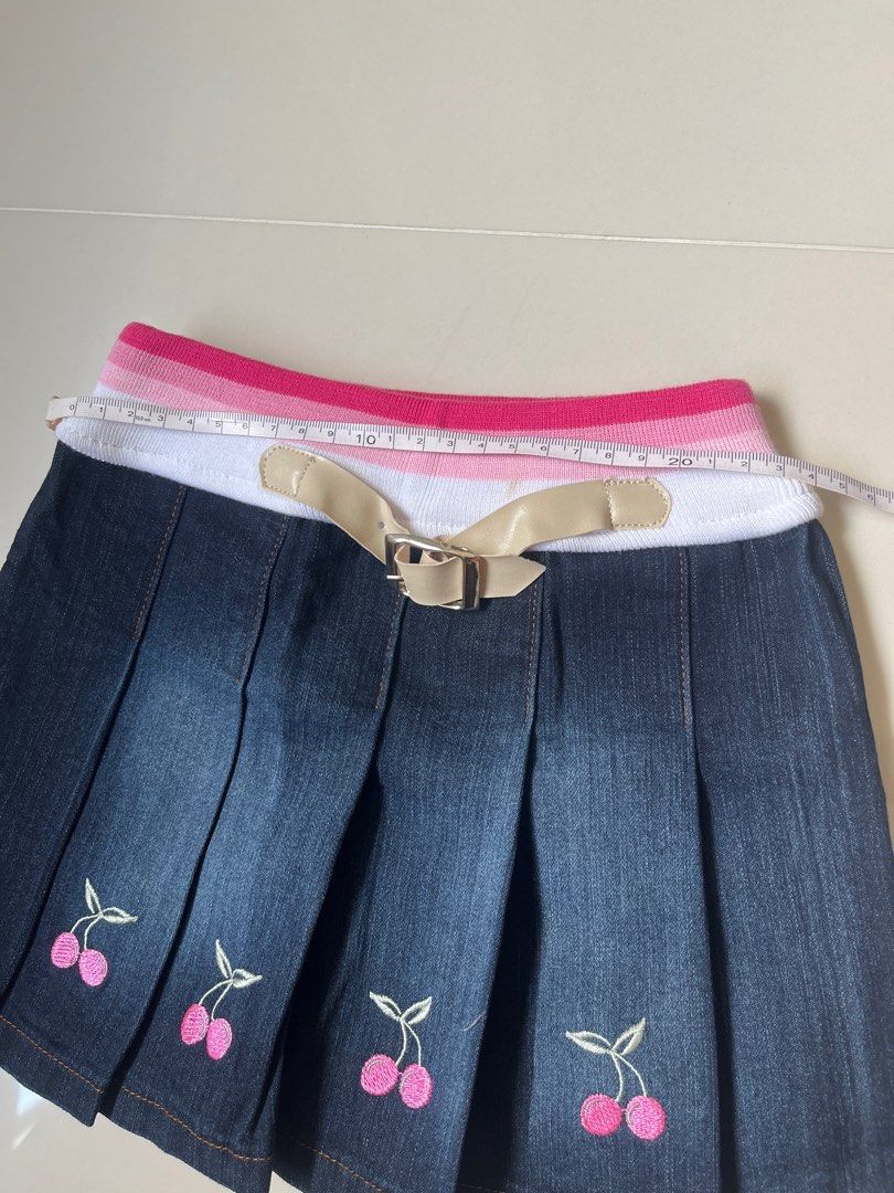 Elastic waist skirt top 48
