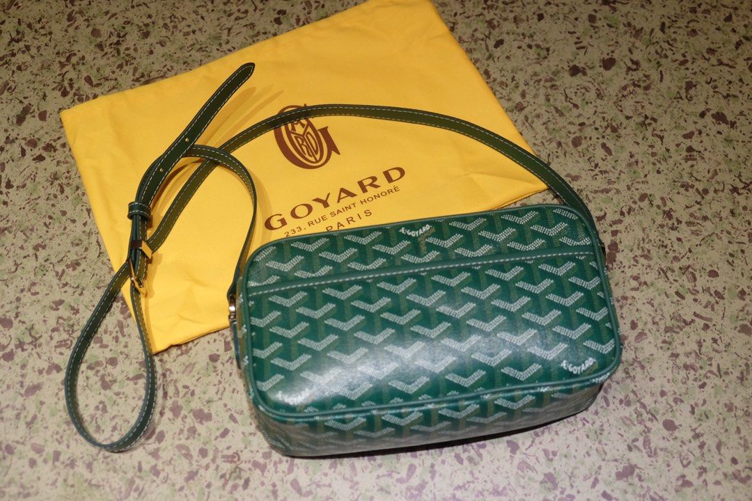 Goyard Cap Vert Green Messenger Bag, Men's Fashion, Bags, Sling Bags on  Carousell