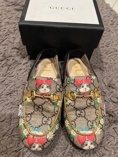 Gucci GG cat princetown kids