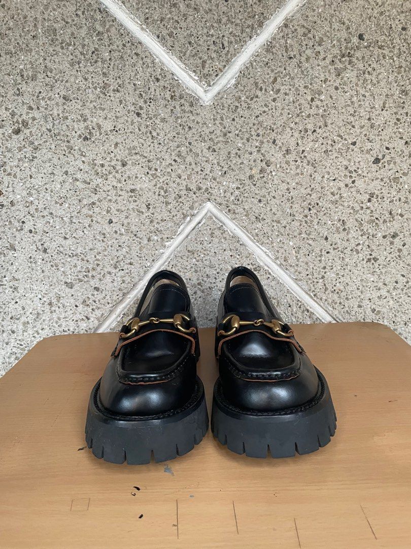 Gucci embroidered loafers sale