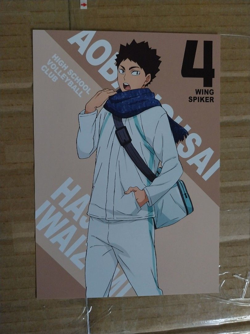 Haikyuu Haikyu A5 Postcard Hinata Kageyama Tsukishima Oikawa Iwaizumi Haikyuu Haikyu A5 Postcard Hinata Kageyama Tsukishima Oikawa Iwaizumi