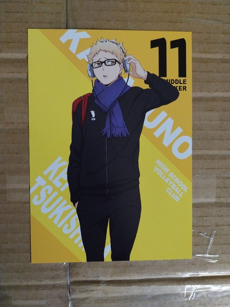 Haikyuu Haikyu A5 Postcard Hinata Kageyama Tsukishima Oikawa Iwaizumi Haikyuu Haikyu A5 Postcard Hinata Kageyama Tsukishima Oikawa Iwaizumi