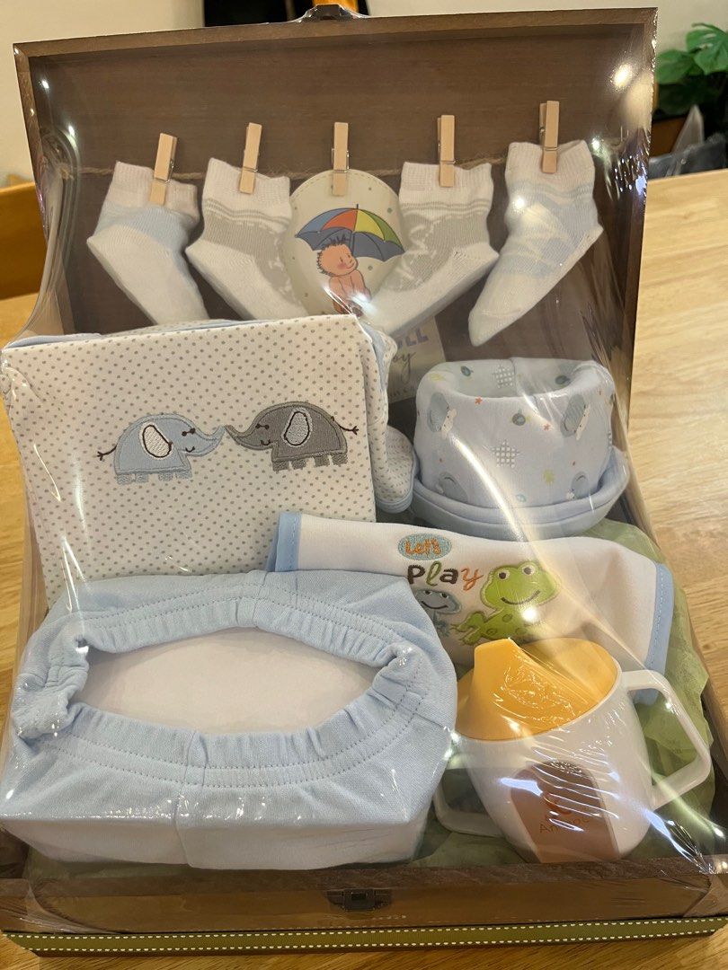 Hazel florist shop baby hamper