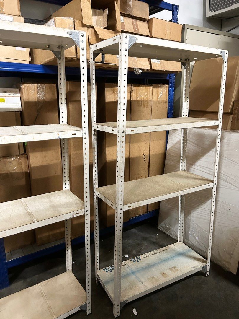 Heavy Duty Metal Racks, Furniture & Home Living, Furniture, Shelves ...