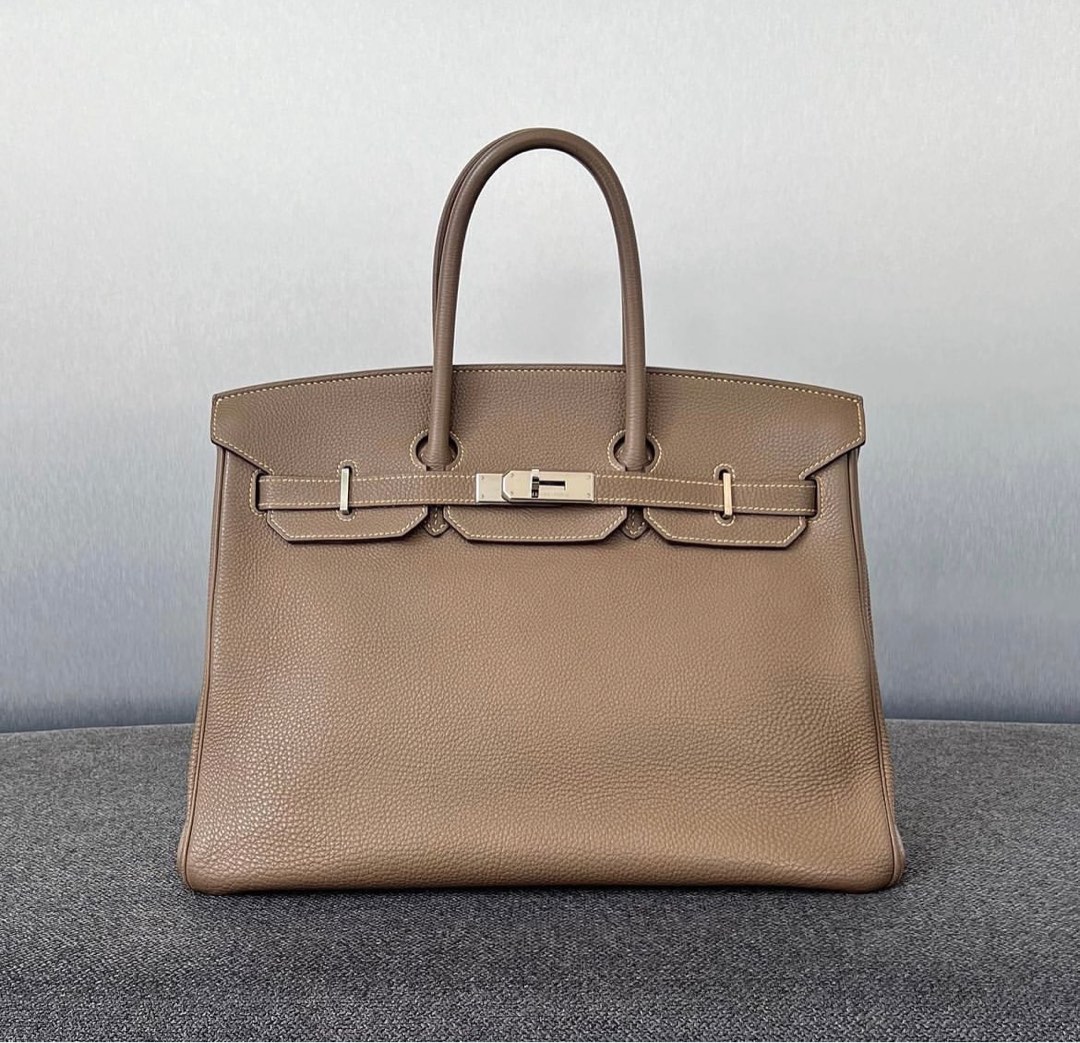 Birkin 35 - Etoupe Togo - PHW