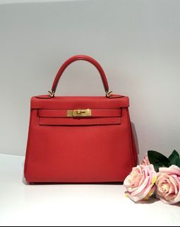 Hermès Constance 18 Rouge H Evercolor Gold Hardware GHW — The French Hunter