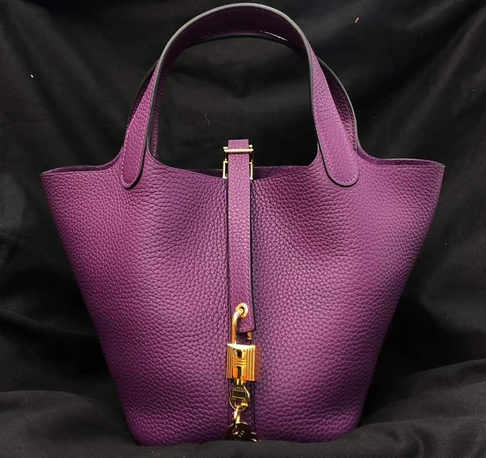 Rare Hermes Picotin 18 Anemone with GHW, Women's Fashion, Bags & Wallets,  Tote Bags on Carousell