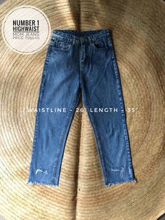 HIGHWAIST MOM JEANS SIZE 26