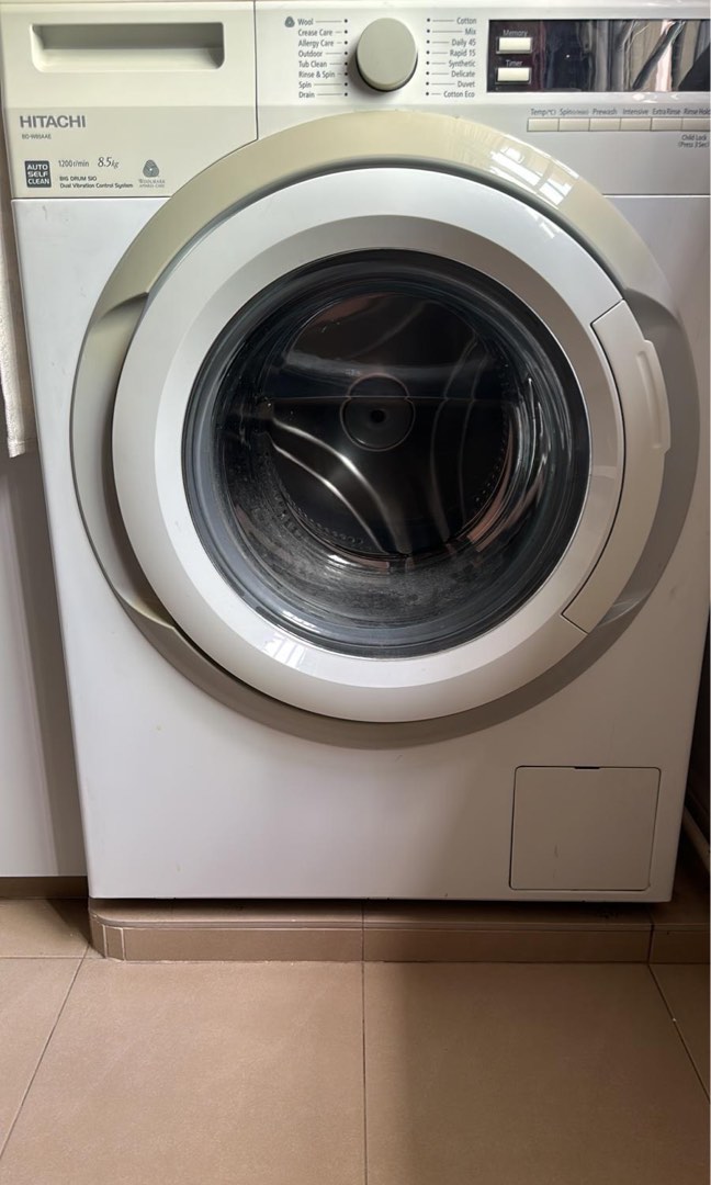 Hitachi 8.5kg Washing Machine (Warranty up until Jan 2025), TV & Home