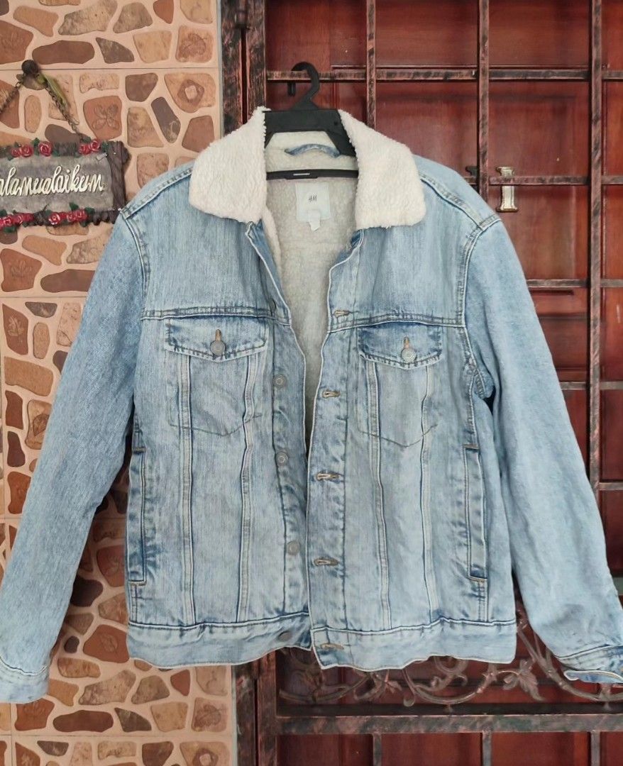 Jaket deals jeans h&m
