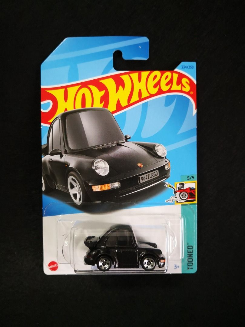 Hot Wheels Porsche 911 Turbo 3.6 964 Tooned First Edition 2023, Hobbies & Toys, Toys & Games on