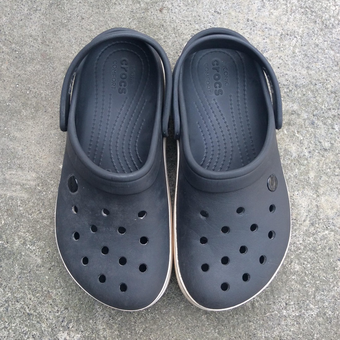ICONIC CROCS COMFORT, Men's Fashion, Footwear, Slippers & Slides on