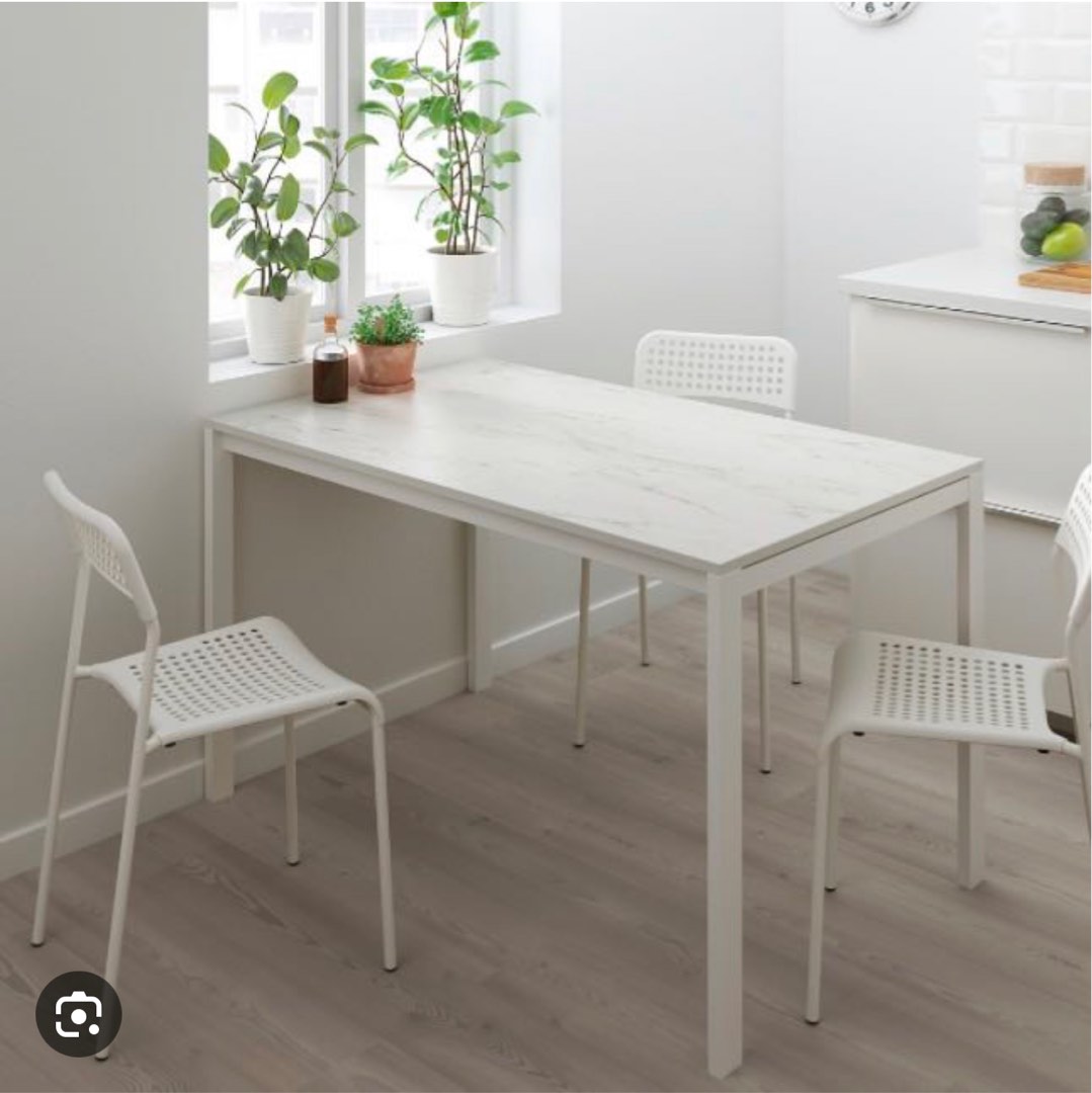 Ikea Dining Table Melltorp Marble Furniture Home Living Furniture ikea-dining-table-melltorp-marble-furniture-home-living-furniture