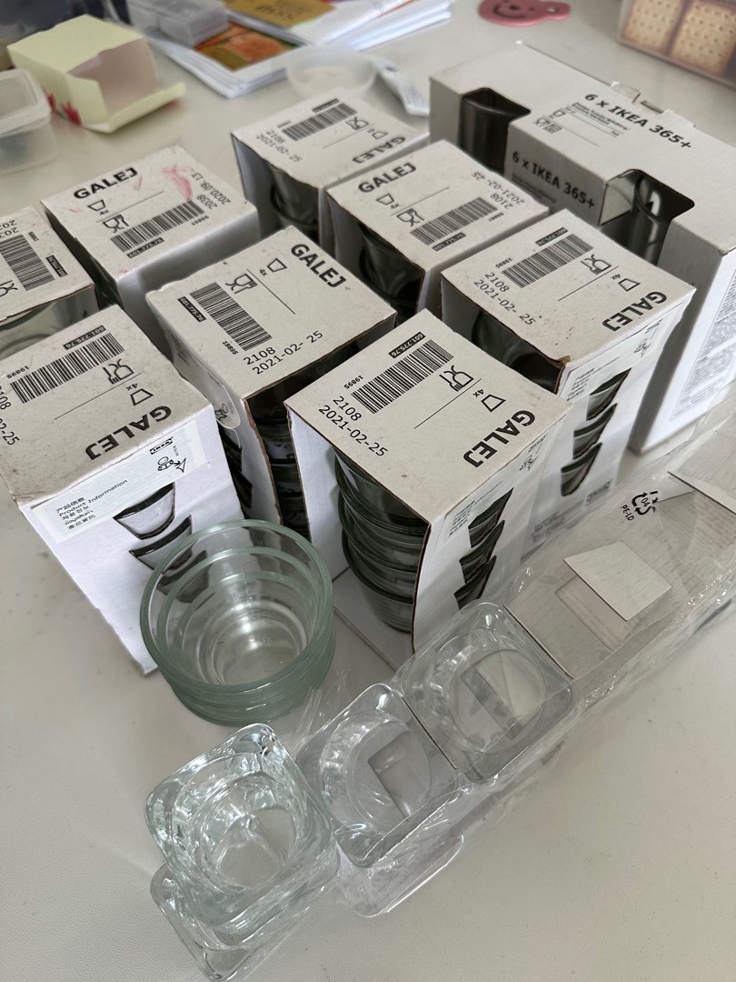 IKEA Godis, Galej, Tea cup holders and candle holders, Furniture & Home