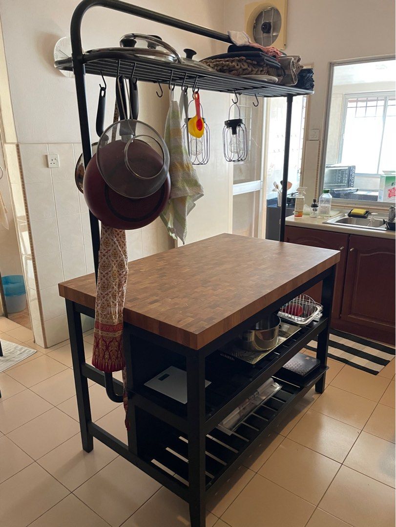 Ikea Kitchen Island Vadholma, Furniture & Home Living, Furniture, Other