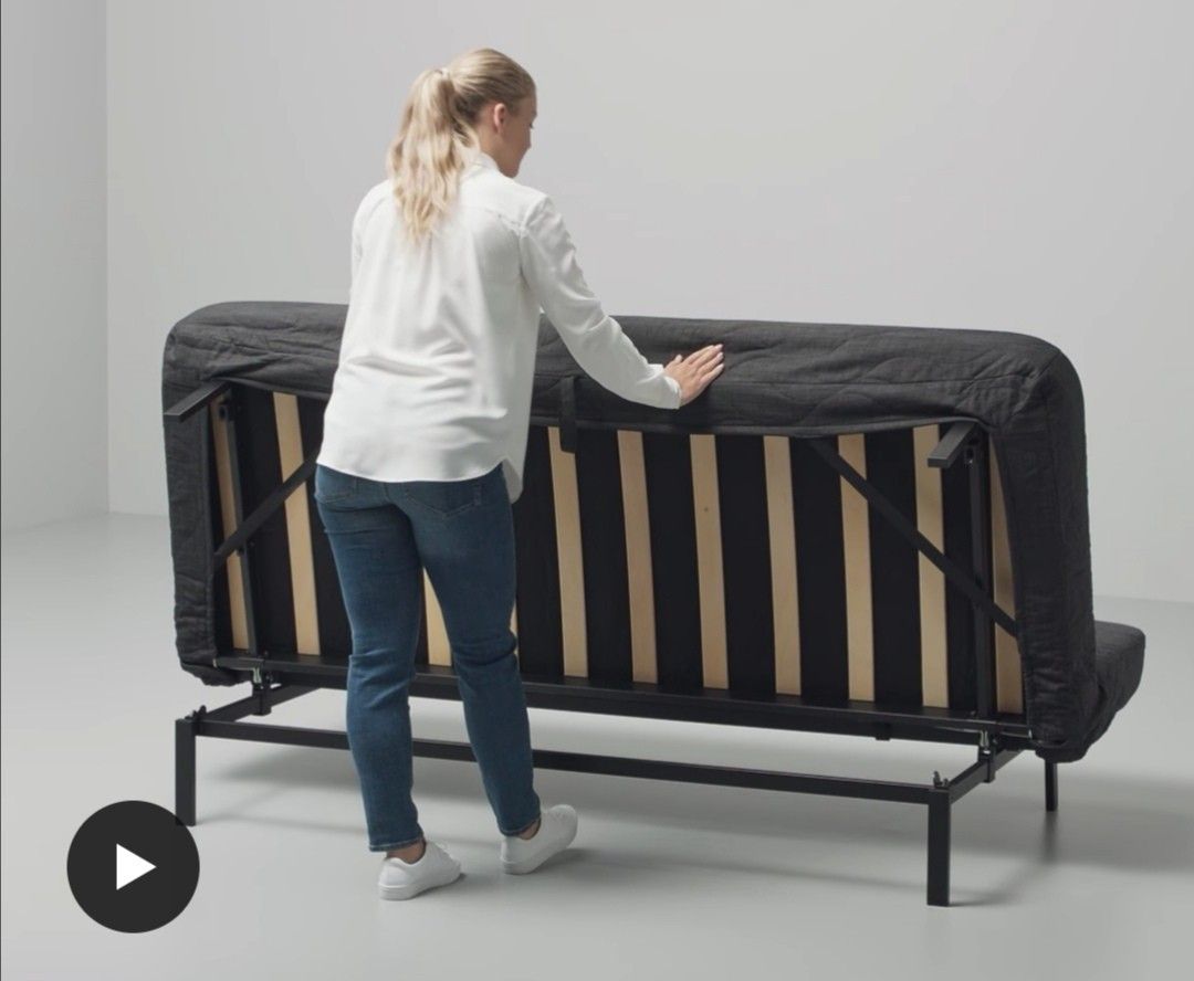 IKEA Nyhamn SOFA bed 130! Dismantled n wrapped for self pickup 643669! +50 for delivery