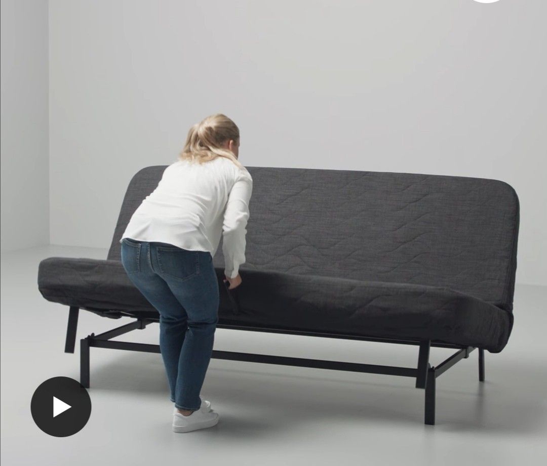 IKEA Nyhamn SOFA bed 130! Dismantled n wrapped for self pickup 643669! +50 for delivery