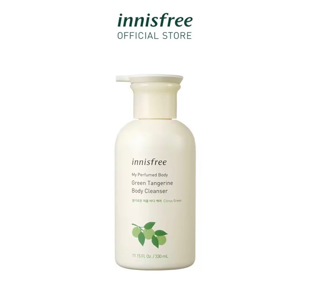 INNISFREE My Perfumed Body Cleanser, Green Tangerine 330ml, Beauty