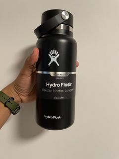 Hydro Flask 32OZ Wide Mouth 2.0 Water Bottle, Straw Lid, Multiple Colors -  Olive, New Design 