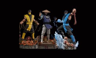 Iron Studios Mortal Kombat Sub-Zero 1/10 Scale | Mortal Kombat | 9 inches  Collectible Figure