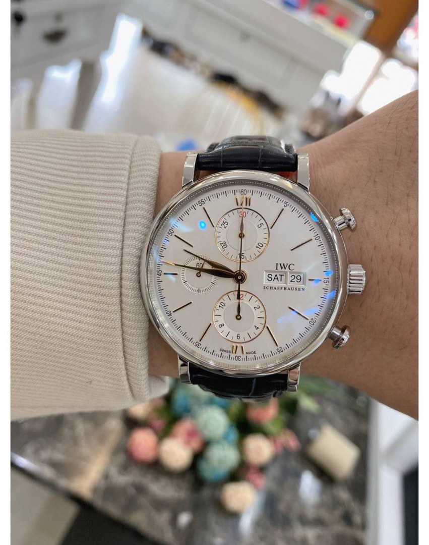 IWC Portofino Automatic Men's Chronograph Watch IW391031