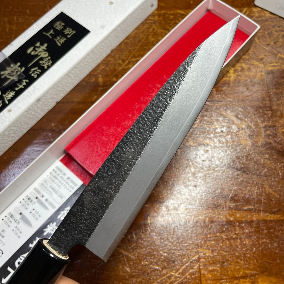 Japanese Chef's Knife Hand Made in Japan New 150 mm, Furniture & Home Living, Kitchenware ...