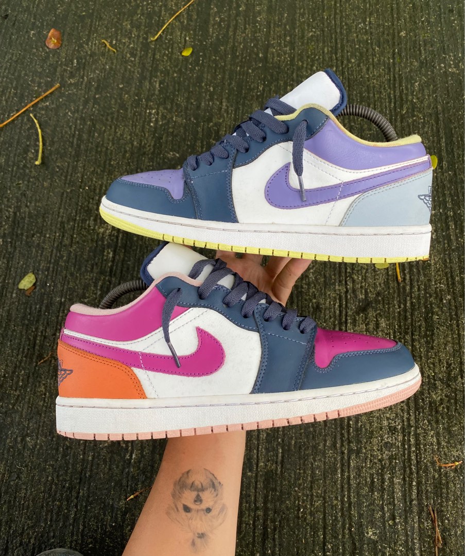 mismatched jordan 1 low