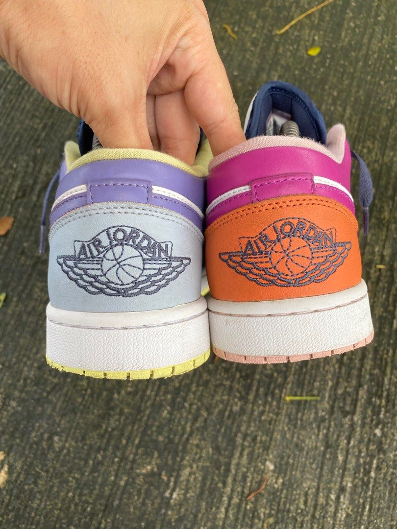 mismatched jordan 1 low