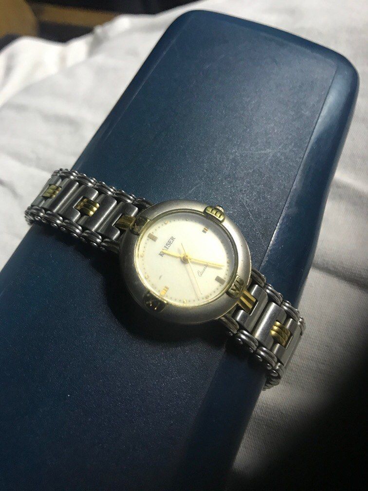 Kaiser quartz authentic (Category: Women's Watches) located in Baguio. Submitted by agozun61 (Listing ID 1257155322, Image 2). Description: quartz authentic good condition.