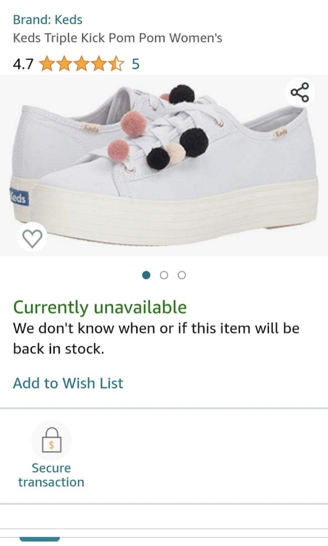 Keds triple kick pom pom 2025