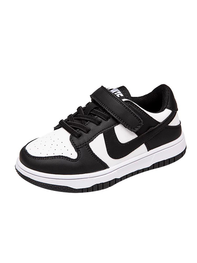 Kids s sports shoes new sneakers black and white panda shoes boys
