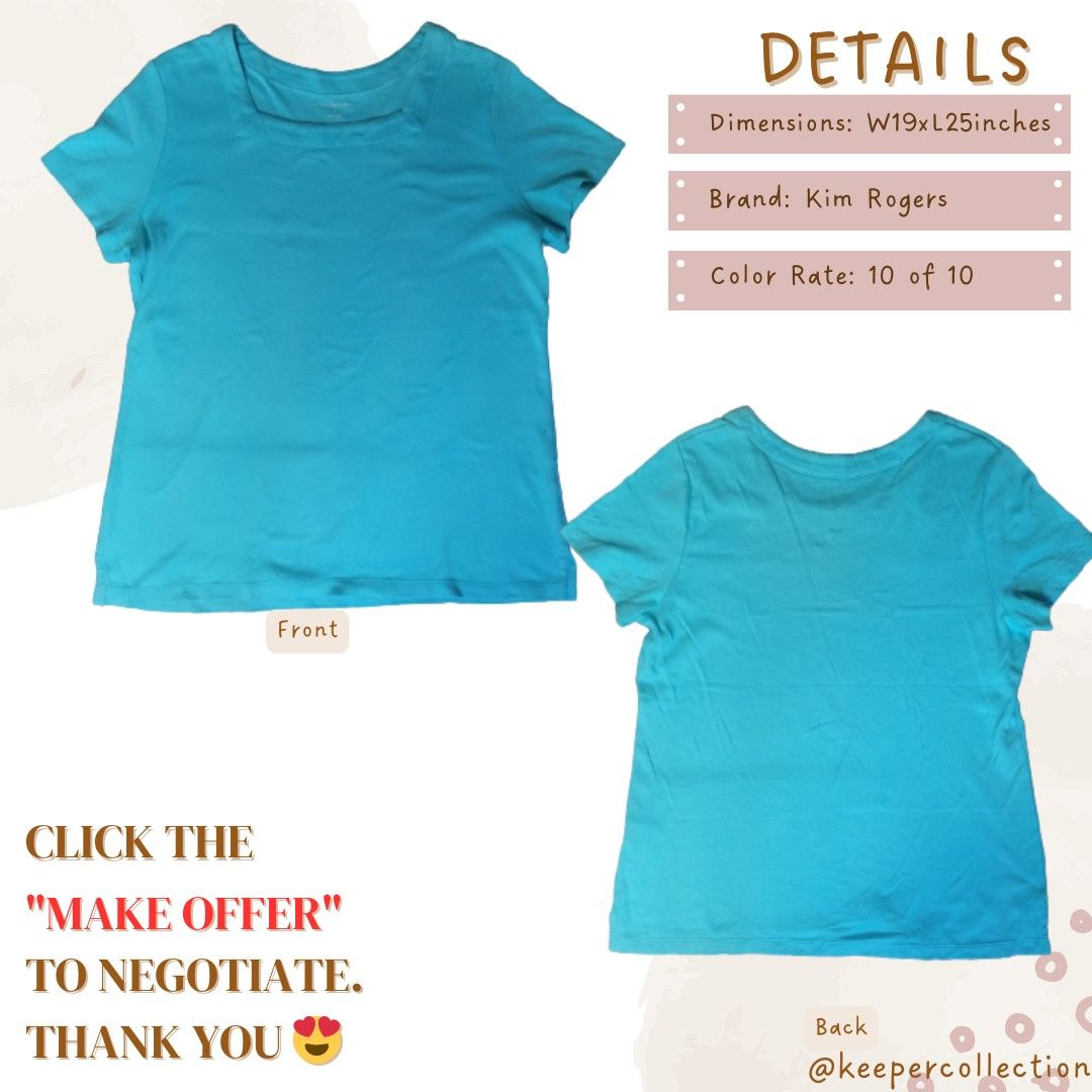 Kim rogers shirts deals