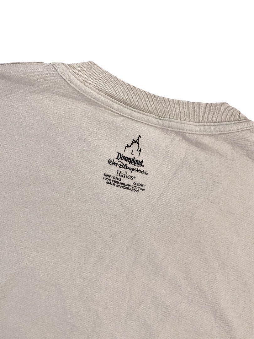 Walt Disney World Grey crew neck Tee Shirt by Hanes RN#15763 Size S