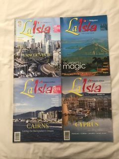 LA ISLA magazines bundle, 4 pcs